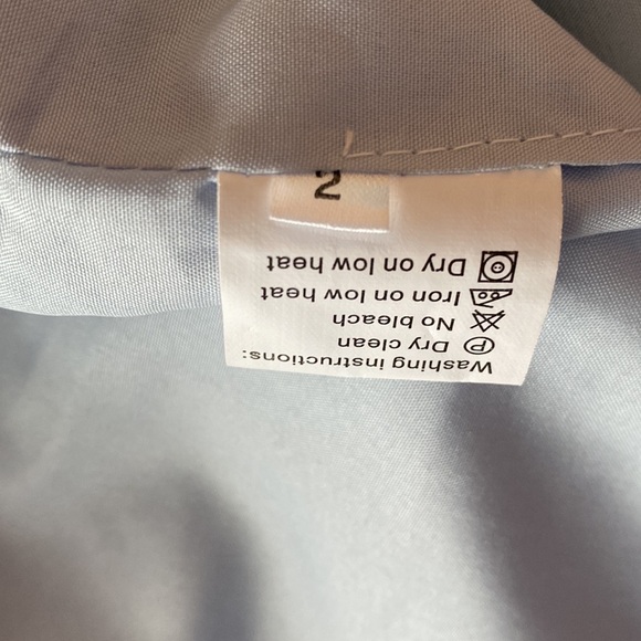 A-Line V-Neck Sleeveless Lace Beaded Dress Size 2 woman/young teen never worn - Picture 8 of 12